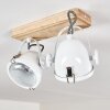 Ceiling Light Coruna Light wood, white, 2-light sources