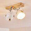 Ceiling Light Coruna Light wood, white, 2-light sources