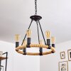 RIEKJE Pendant Light brown, black, 6-light sources