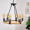 RIEKJE Pendant Light brown, black, 6-light sources