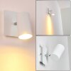 ZUOZ wall spotlight white, 1-light source