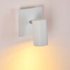ZUOZ wall spotlight white, 1-light source