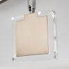 Kiruna Ceiling Light LED chrome, matt nickel, 2-light sources