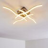 MAPLETON Ceiling light LED matt nickel, 4-light sources