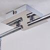 LULEA Ceiling Light chrome, 4-light sources