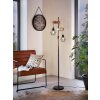 EGLO TOWNSHEND Floor Lamp brown, black, 2-light sources