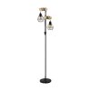 EGLO TOWNSHEND Floor Lamp brown, black, 2-light sources