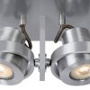 Ceiling Spotlight Lucide LANDA LED chrome, 2-light sources