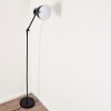 TIMOLA Floor Lamp black, white, 1-light source