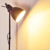 TIMOLA Floor Lamp black, white, 1-light source