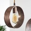 VAIAMONTE Pendant Light brown, bronze, grey, 4-light sources