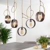 VAIAMONTE Pendant Light brown, bronze, grey, 4-light sources