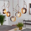 VAIAMONTE Pendant Light brown, bronze, grey, 4-light sources