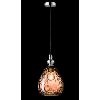 Honsel Uller Pendant Light black, 1-light source