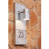 Konstsmide MODENA house number light grey, 1-light source