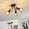 CAIRNS Ceiling Light black, 3-light sources