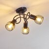 CAIRNS Ceiling Light black, 3-light sources