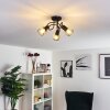 CAIRNS Ceiling Light black, 3-light sources