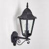 Hongkong outdoor wall light black, 1-light source