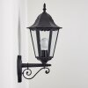 Hongkong outdoor wall light black, 1-light source