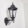 Hongkong outdoor wall light black, 1-light source