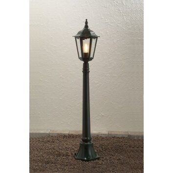 Konstsmide Firenze path light green, 1-light source