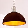 KINZUA Pendant Light rust-coloured, silver, 1-light source