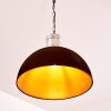 KINZUA Pendant Light rust-coloured, silver, 1-light source