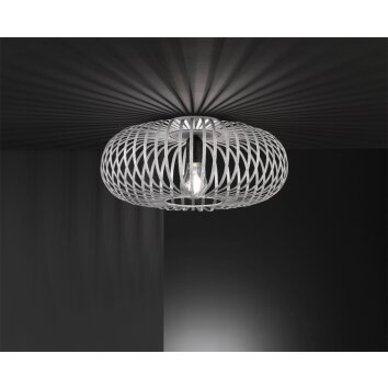 Trio-Leuchten Johann Ceiling Light grey, 1-light source