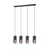 Pendant Light Trio Leuchten ROBIN black, 4-light sources