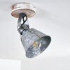 Berkeley Ceiling Light Light wood, galvanized, 1-light source