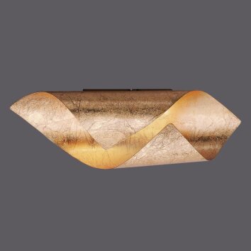 NEVIS Wall Light LED gold, 2-light sources