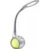 Globo TARRON table lamp LED silver, transparent, clear, 3-light sources