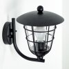 SONVIL Outdoor Wall Light black, 1-light source