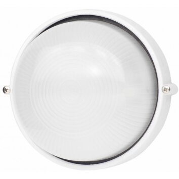 Brilliant SILVESTER outdoor Wall and Ceiling Light white, 1-light source
