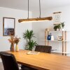 WINTERTHUR Pendant Light LED Light wood, black, 1-light source