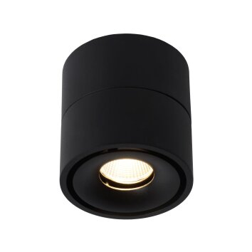 Lucide YUMIKO Ceiling light LED black, 1-light source