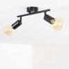 MAIDFORD Ceiling Light black, 2-light sources