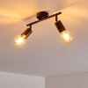 MAIDFORD Ceiling Light black, 2-light sources