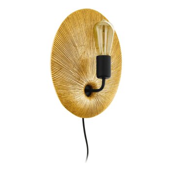 EGLO GASCUERIA Wall Light gold, black, 1-light source