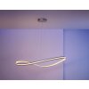 Escale INFINITY pendant light LED matt nickel, 1-light source