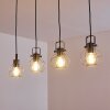 Sundsvall Pendant Light brown, black, 4-light sources
