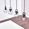 Sundsvall Pendant Light brown, black, 4-light sources
