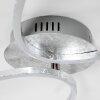 ASKIM ceiling light LED silver, 1-light source