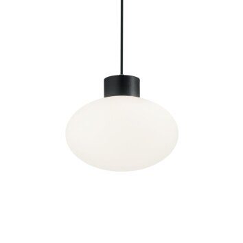 Ideal Lux ARMONY Pendant Light black, 1-light source
