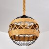 RIEKJE Pendant Light brown, black, 1-light source