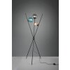 Floor Lamp Trio Leuchten LANCE black, 3-light sources