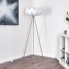 ZOBUS Floor Lamp matt nickel, 1-light source