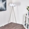 ZOBUS Floor Lamp matt nickel, 1-light source