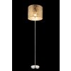 Globo floor lamp matt nickel, 1-light source